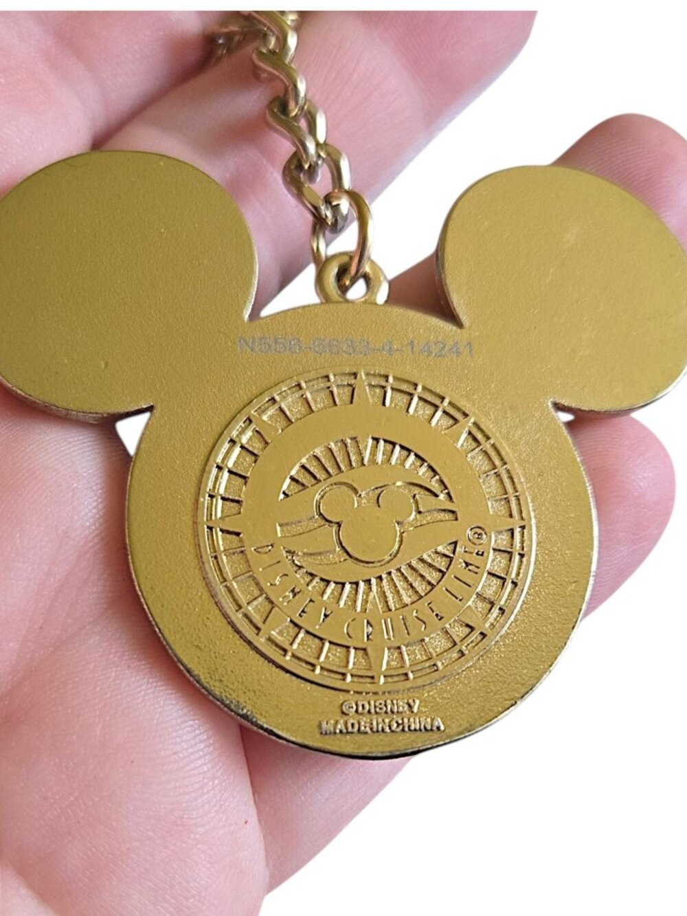 Disney Parks Disney Cruise Line Knots Metal Keychain Keyring Nautical Charm - Picture 6 of 6